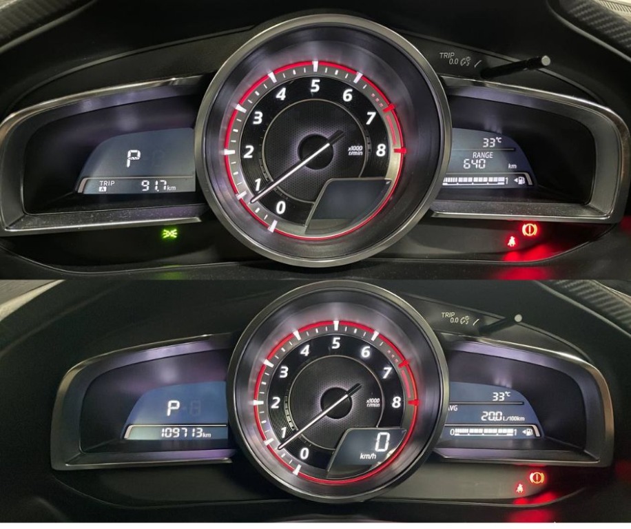 Mazda 3 BM/BN speedometer repair, Car Accessories, Accessories on Carousell