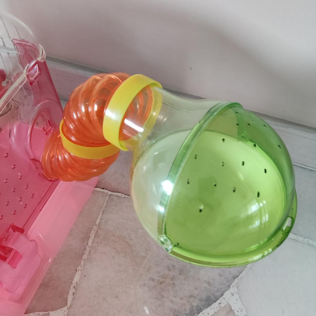 Picture Idea: Mid Size Hamster Cage With Accessories Pet Supplies Homes Other