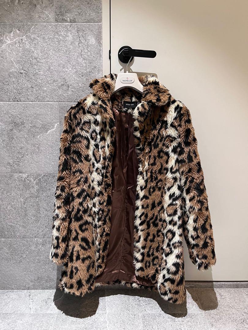 Princess polly outlet leopard coat