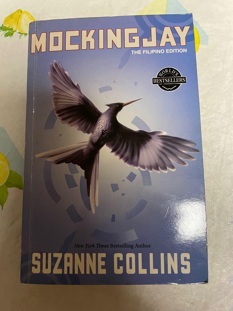 Mockingjay by Suzanne Collins (Category: Storybooks) located in San Juan City. Submitted by pepper92 (Listing ID 1168193953, Image 1). Description: -Goodreads rating of 4.1/5 - turned into Hollywood movie starring Jennifer Lawrence.