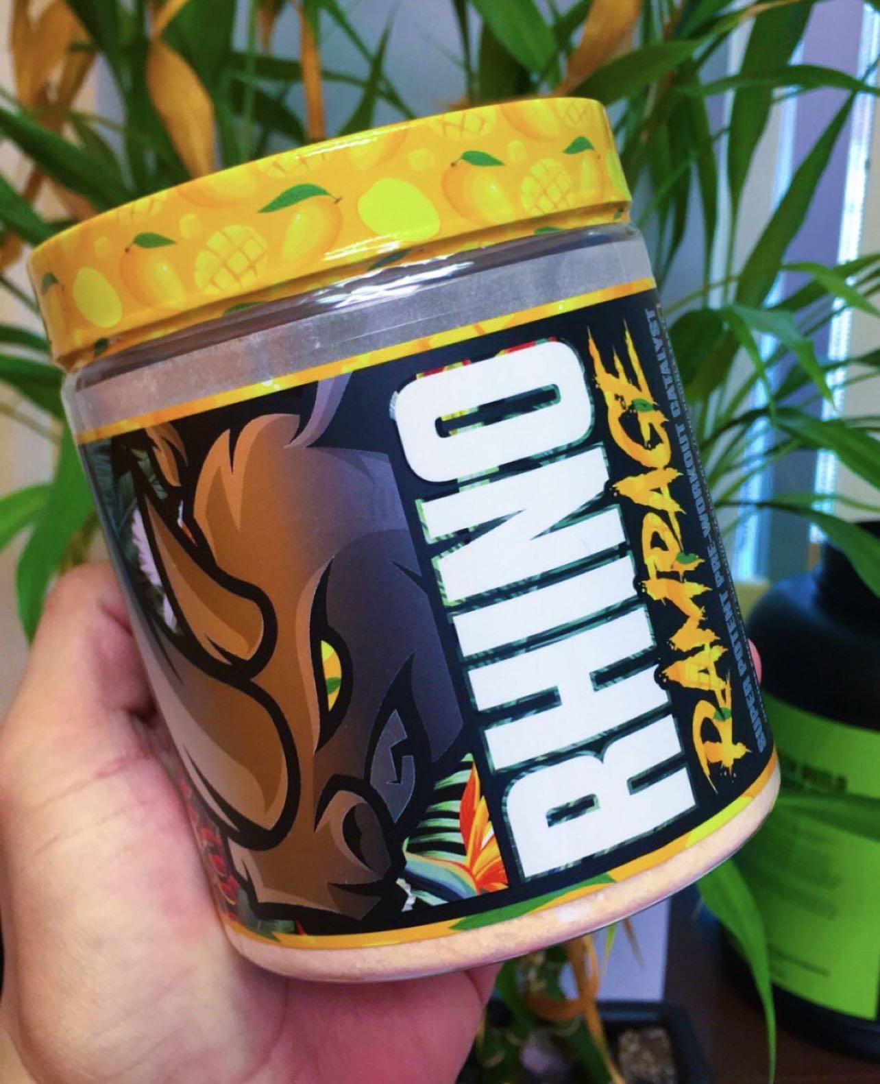 MuscleSport Rhino Rampage - Mango Madness Preworkout pre-workout, 運動產品 ...