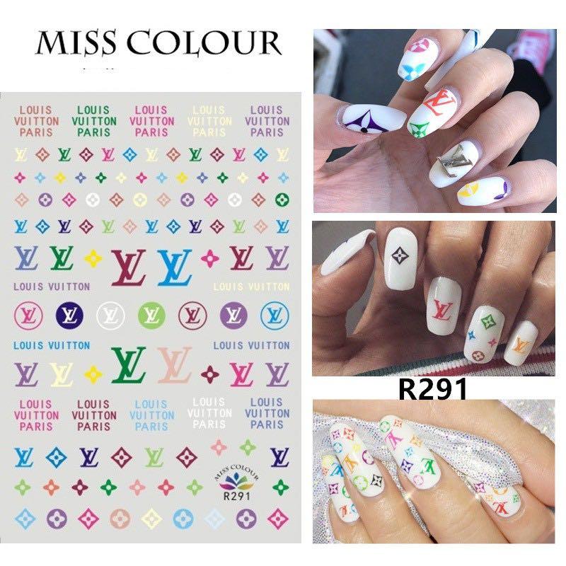 EBS Nail Art Sticker - Luxury Brands Name Printed Sticker — Eminent Beauty  System