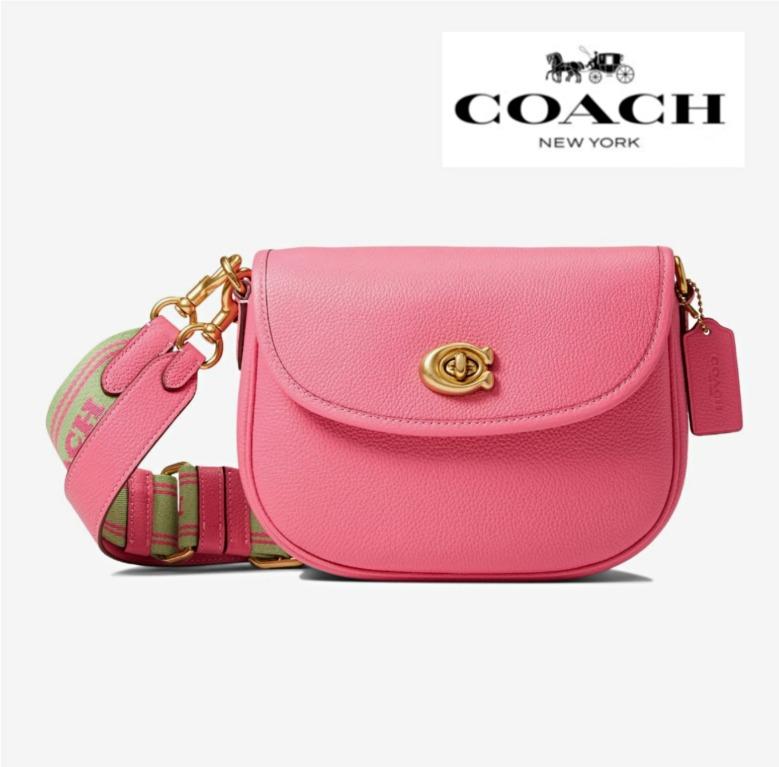 Coach Signature Canvas Hand Shoulder Bag 2WAY Leather 2Set Pink Beige Auth  39863 ref.891438 - Joli Closet