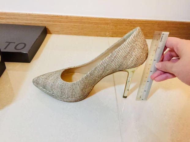 Nice Shinning Champagne High Heels Women s Fashion Footwear