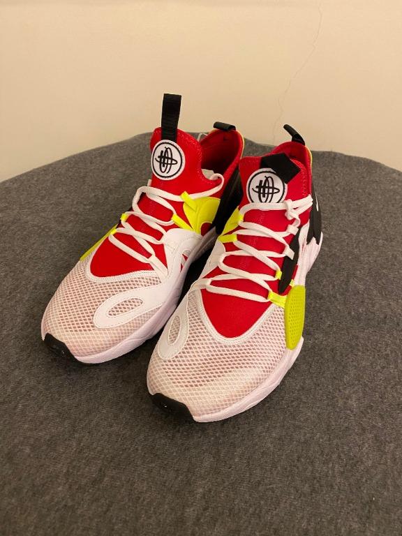 Nike Huarache Edge Txt White University Red Volt Black US 10.5