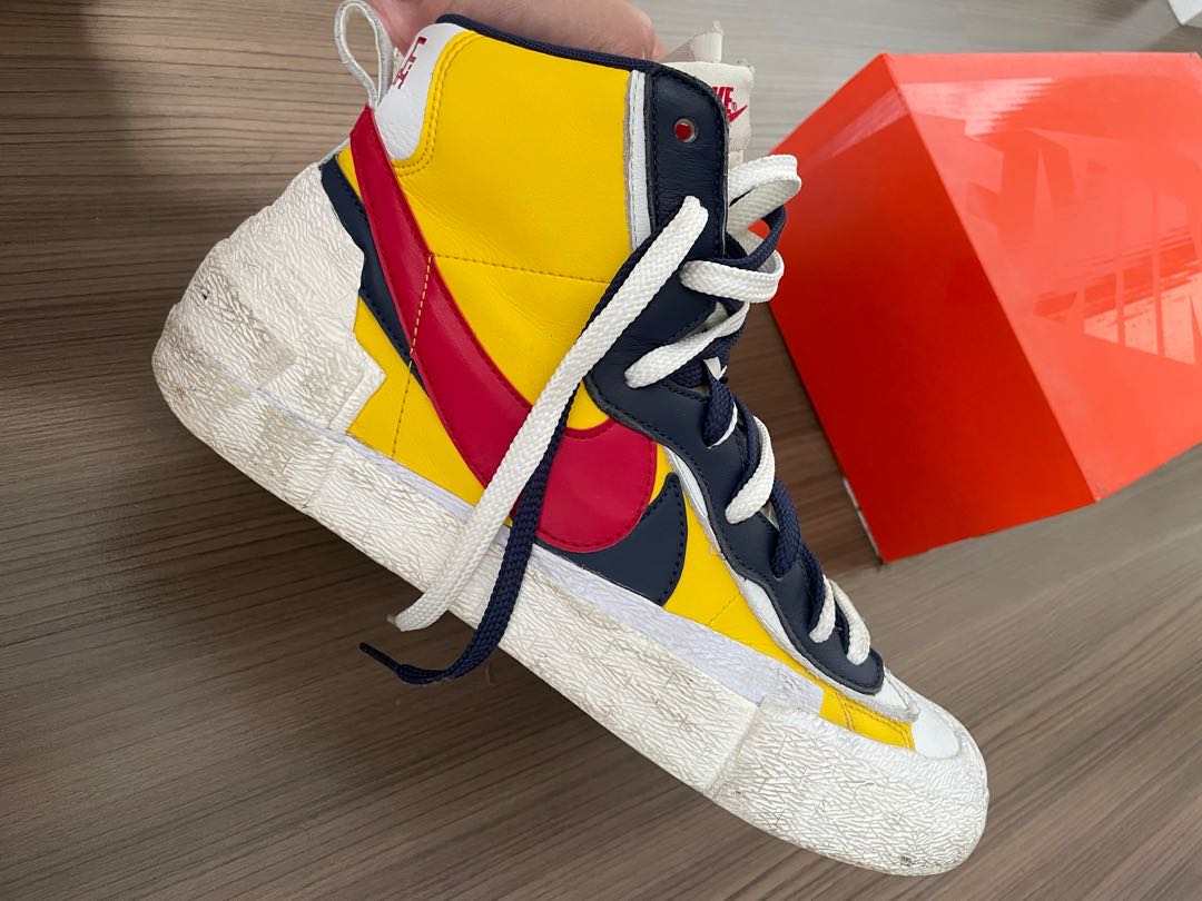Sacai hotsell blazer yellow