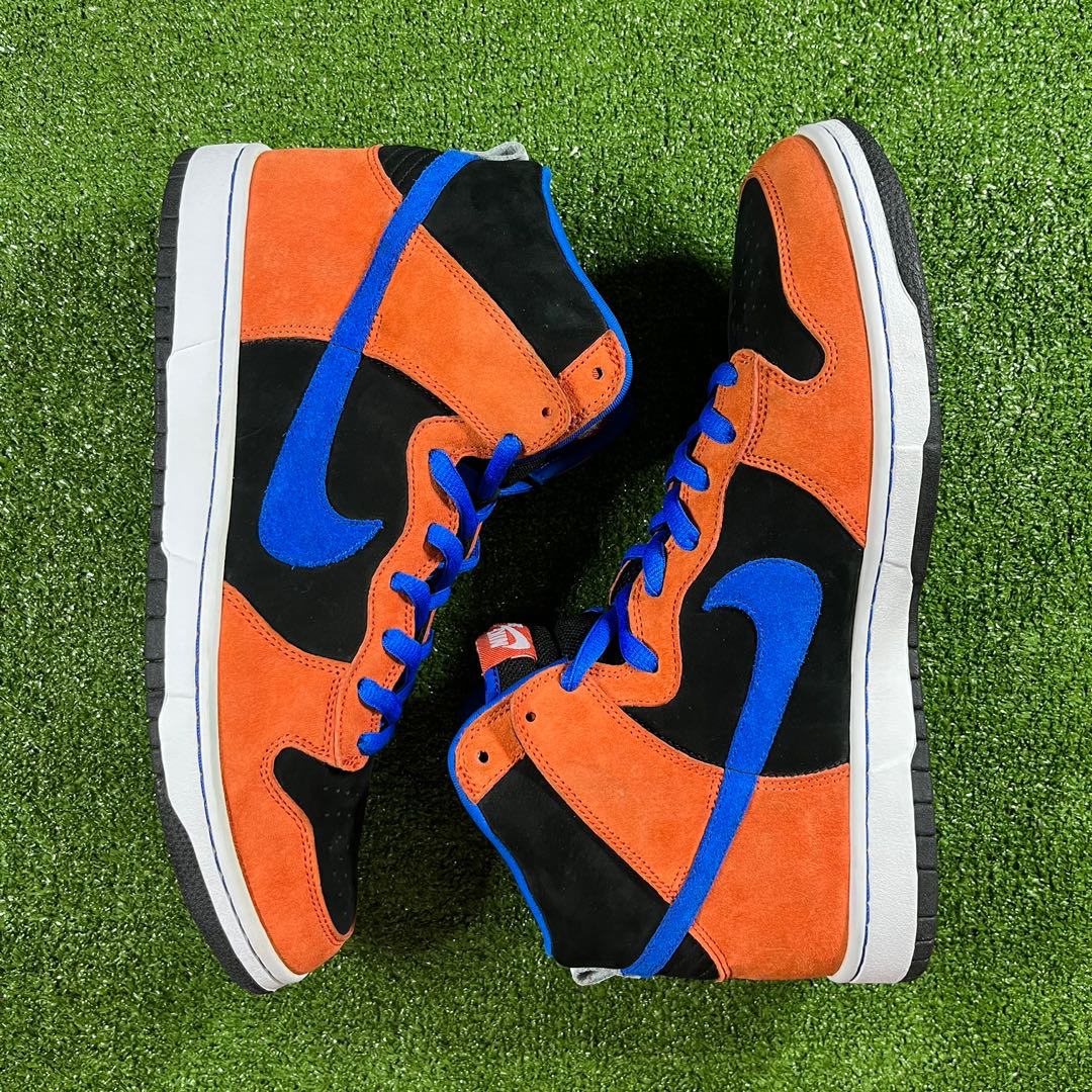 nike sb dunk high knicks