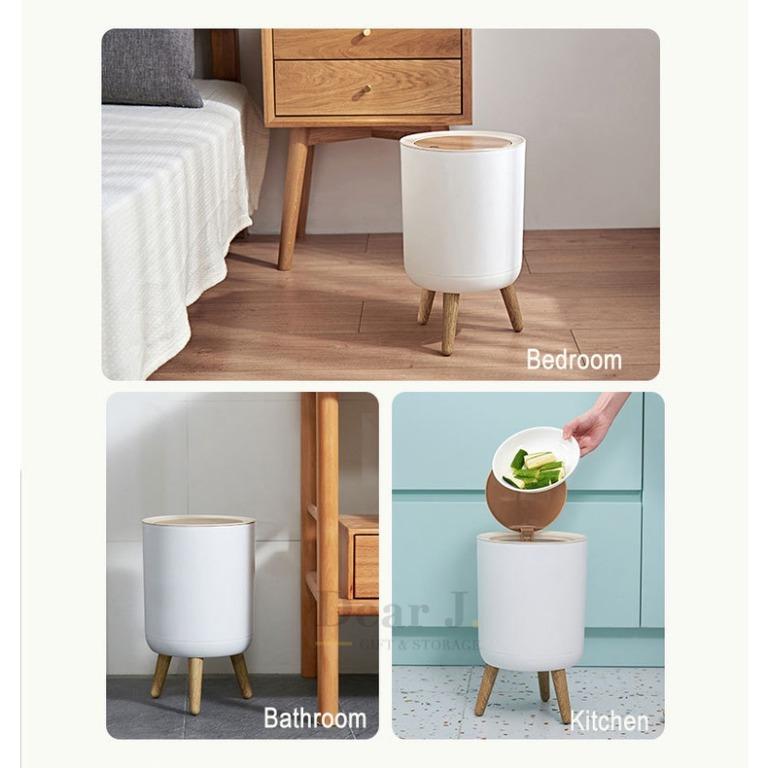 Nordic Dustbin / Waste Bin / Rubbish Bin, Furniture & Home Living