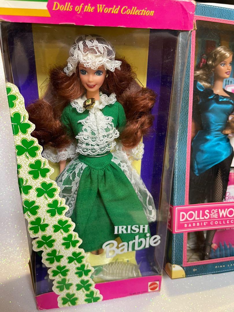 NRFB Dolls of the world Barbie collectors Irish/ Argentina/ South Africa,  Hobbies & Toys, Toys & Games on Carousell