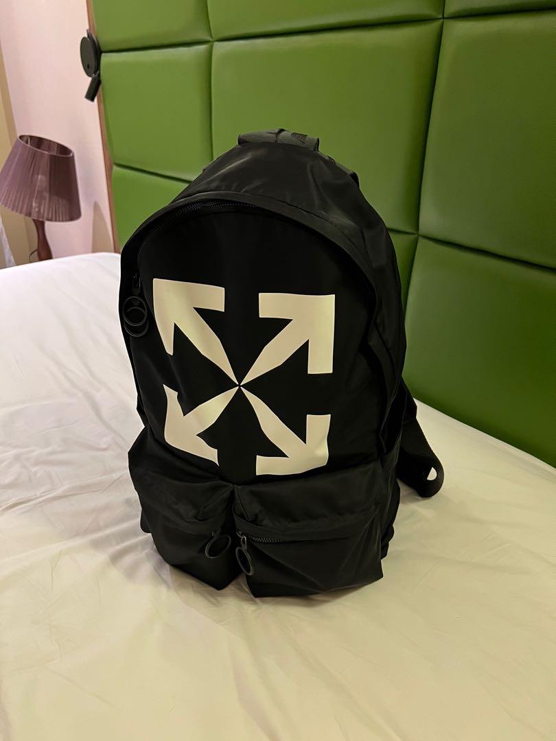 Off white arrow print backpack 2025