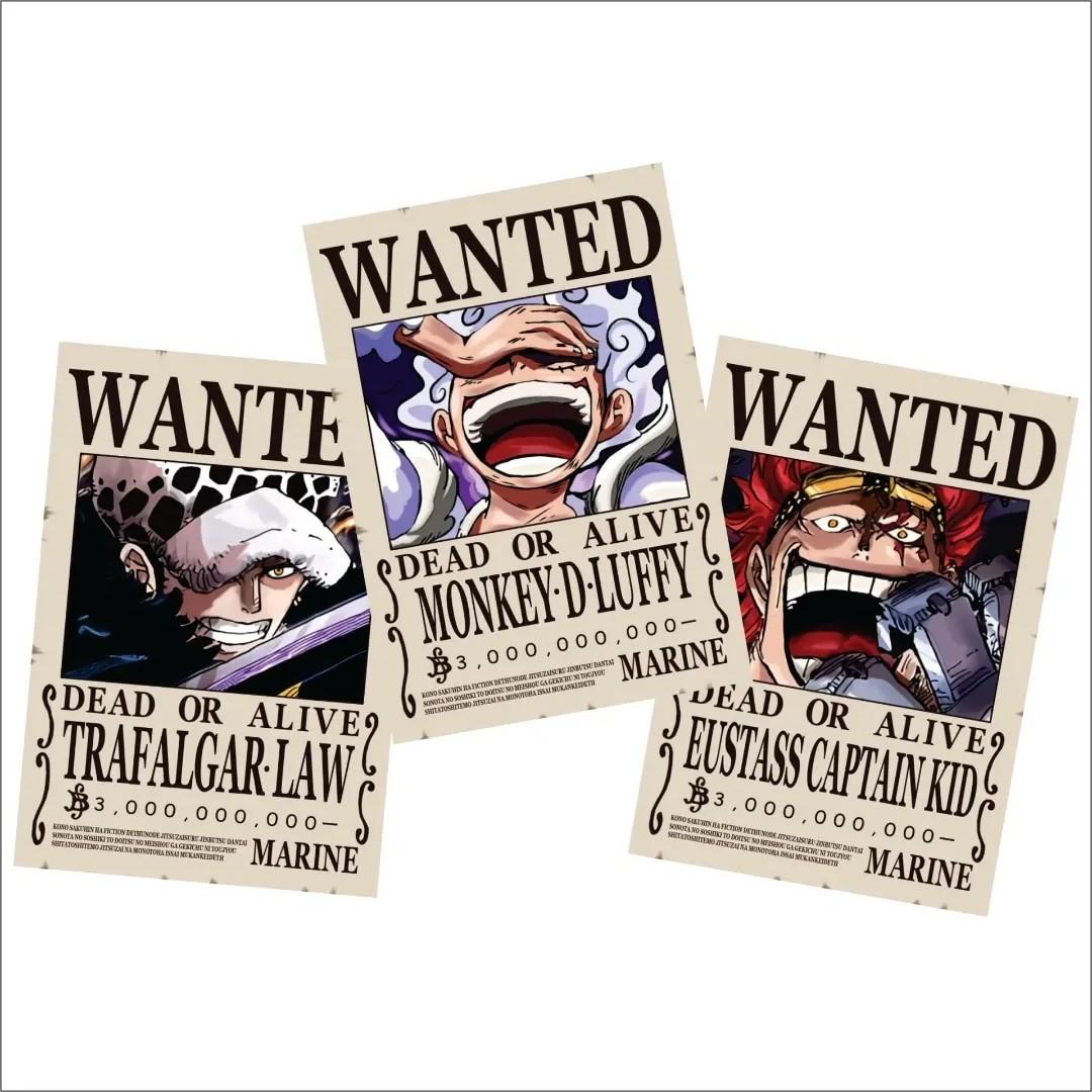 One Piece Poster (Worst Generation) - Wano Arc, Hobbies & Toys, Toys ...