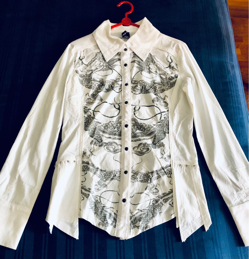 人気海外ブランドアイテム｜ファッション通販 OZZ CROCE secondskin long sleeve shirt トップス