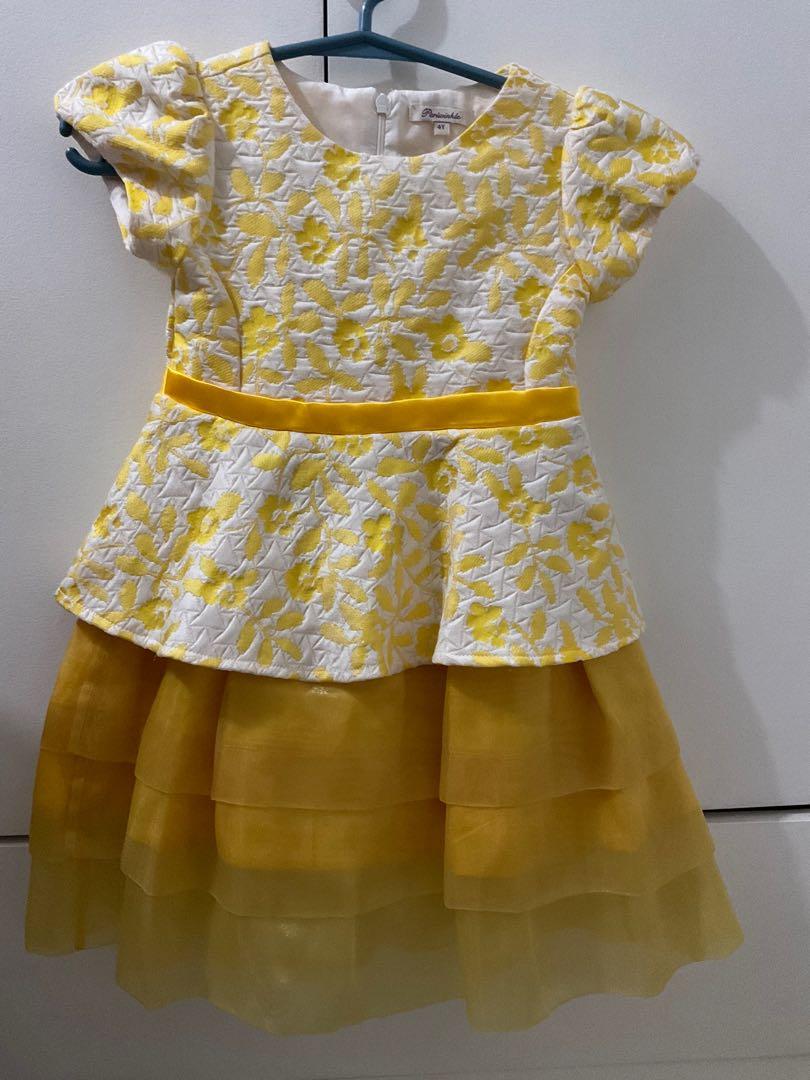 Periwinkle 4T on tag, formal dress (Category: Babies & Kids Fashion) located in Marikina City. Submitted by classyones (Listing ID 1168089056, Image 1). Description: Elegant dress| outgrown Width- 11” Height- 23” Mode of payment: GCASH or BPI transfer .