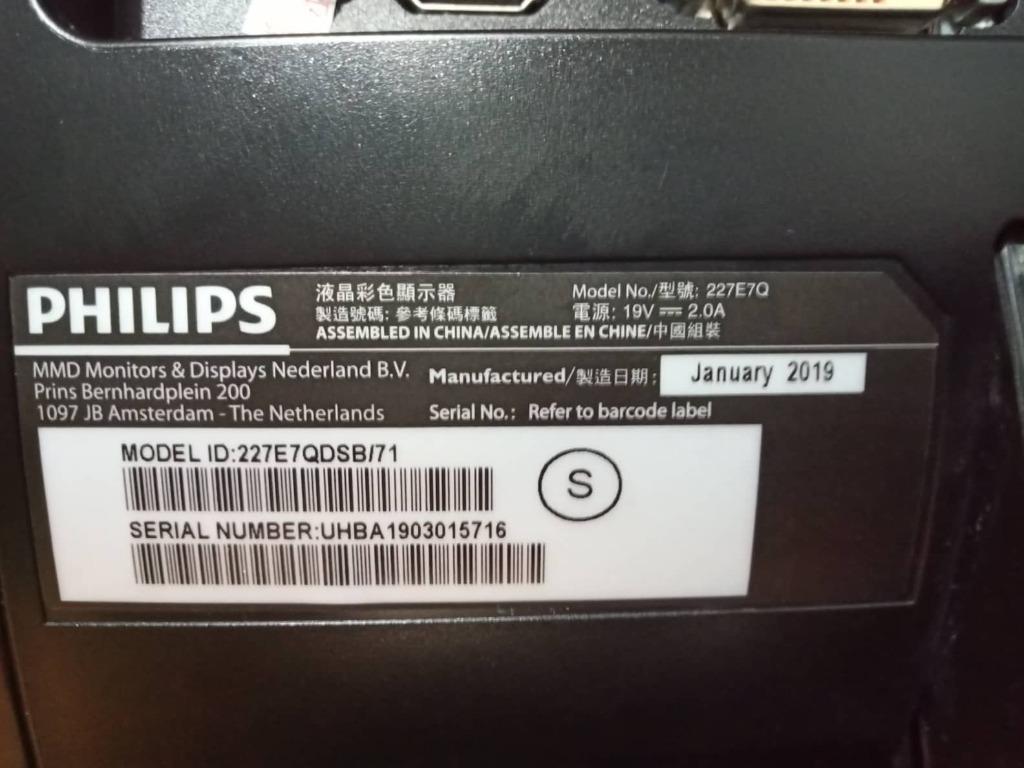 PHILIPS IPS /FRAMELESS (Category: Monitor Screens) located in Marikina City. Submitted by zigar0520 (Listing ID 1168047130, Image 3). Description: PHILIPS 22 INCHES /IPS FRAMELESS /6OHZ PRICE : 3700 EACH 30PCS AVAILABLE PICK UP ADDRESS : 102 CALCITE MARIKINA #09157189559 .