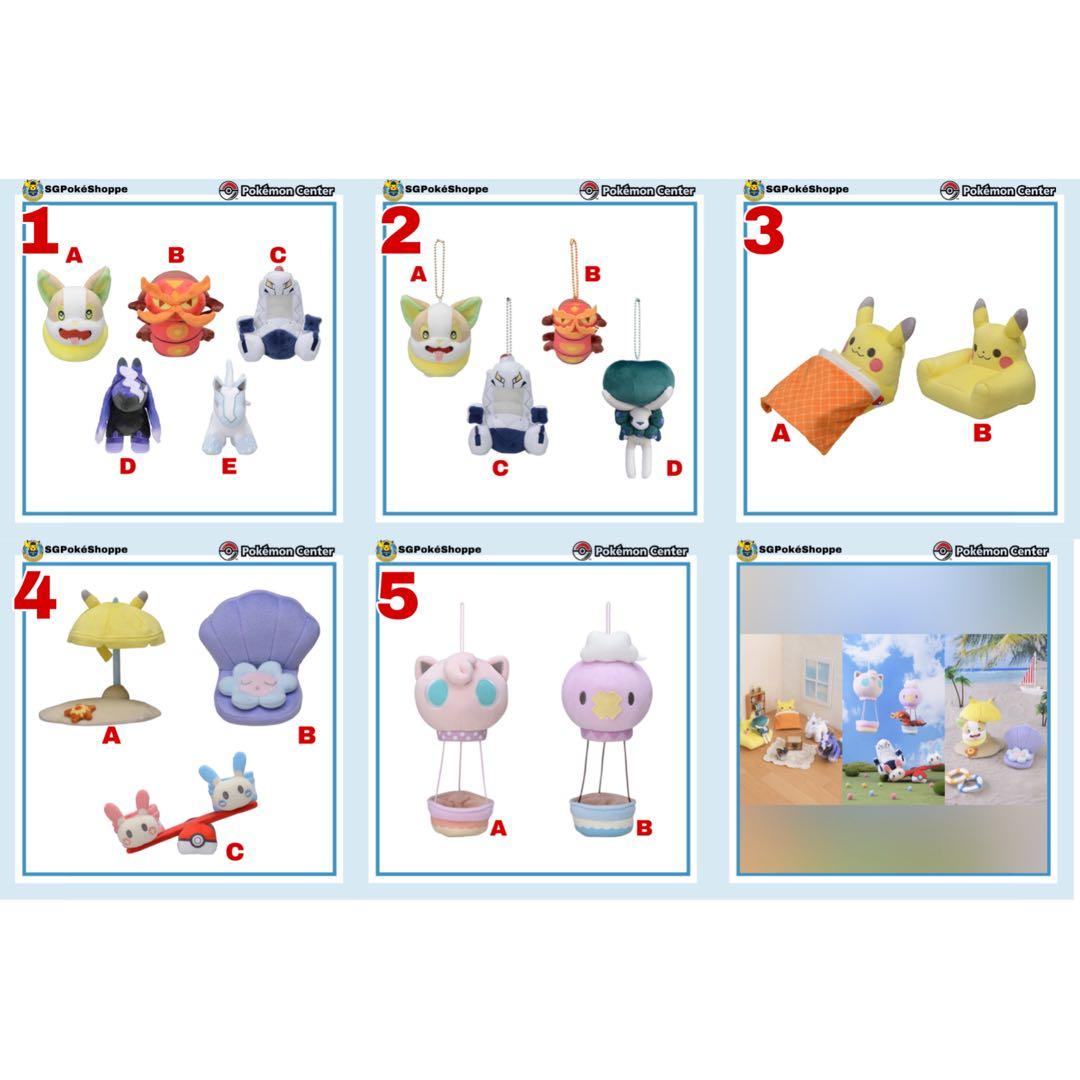 pokemon dolls collection