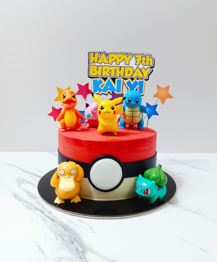 Pokemon cake, Food & Drinks, Homemade Bakes on Carousell