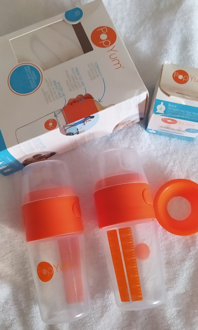 Biberon Bebe Anti-Colic Formula Making Baby Bottle, 3-pack