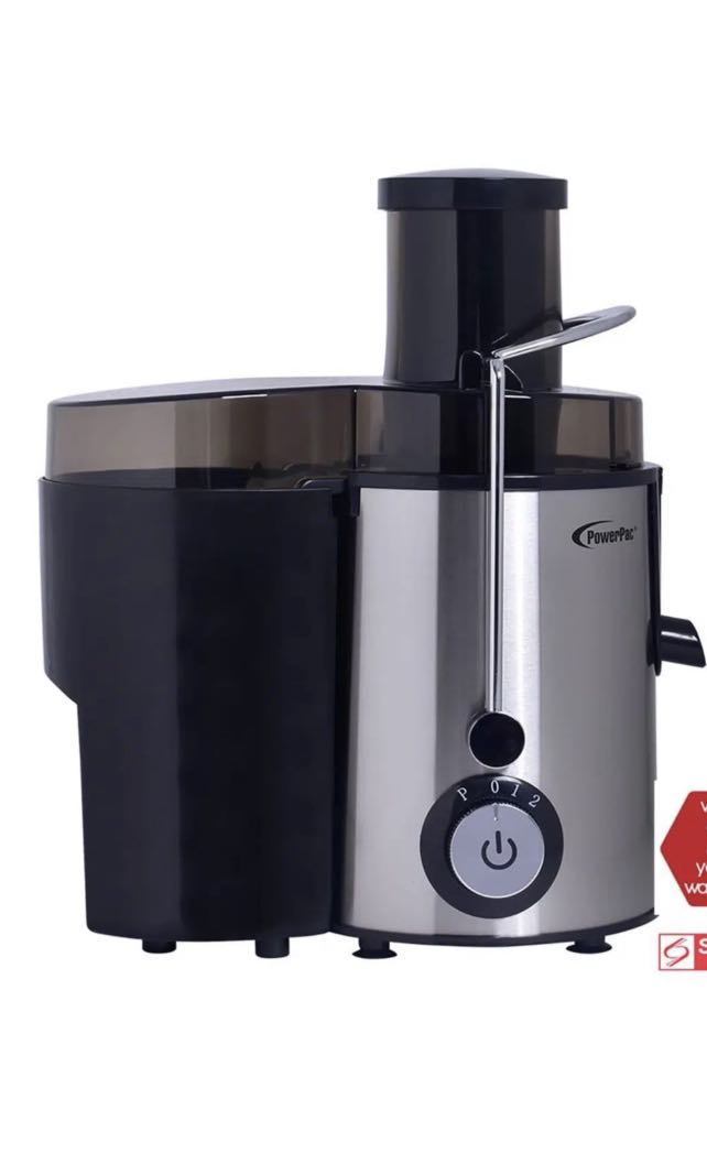 PowerPac Juice Extractor with 2 Speed Stainless Steel Blades (PP3405