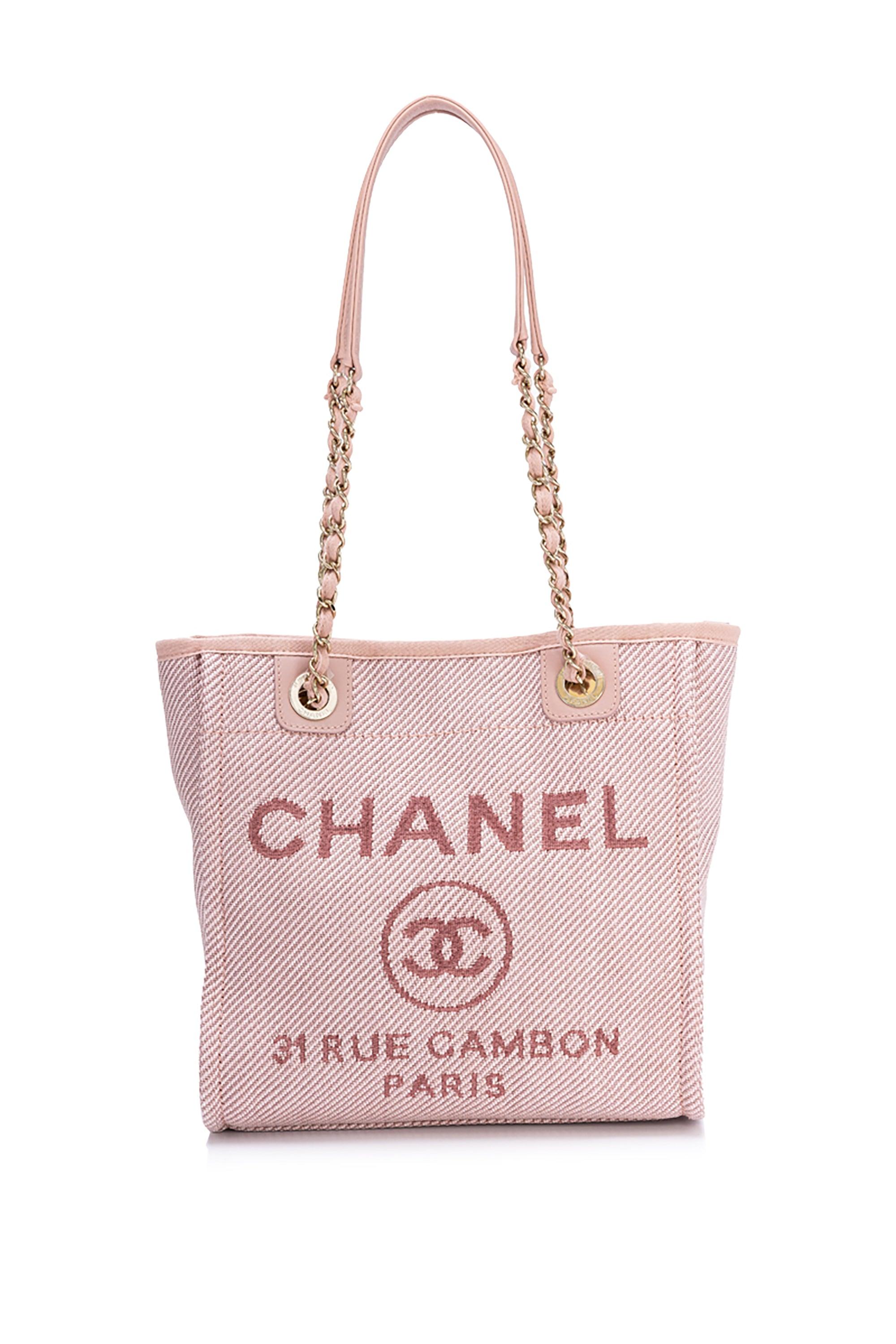 Pre-owned Chanel Deauville Pink