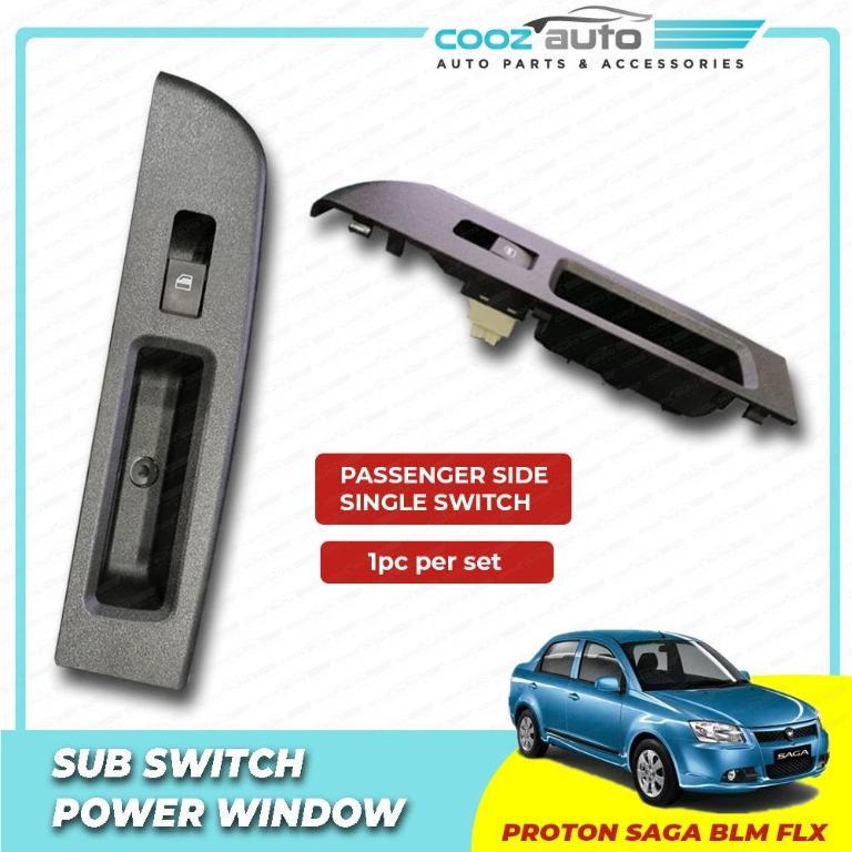 Proton Saga BLM FL FLX Power Window Single Switch With Casing Passenger Side, Auto Accessories