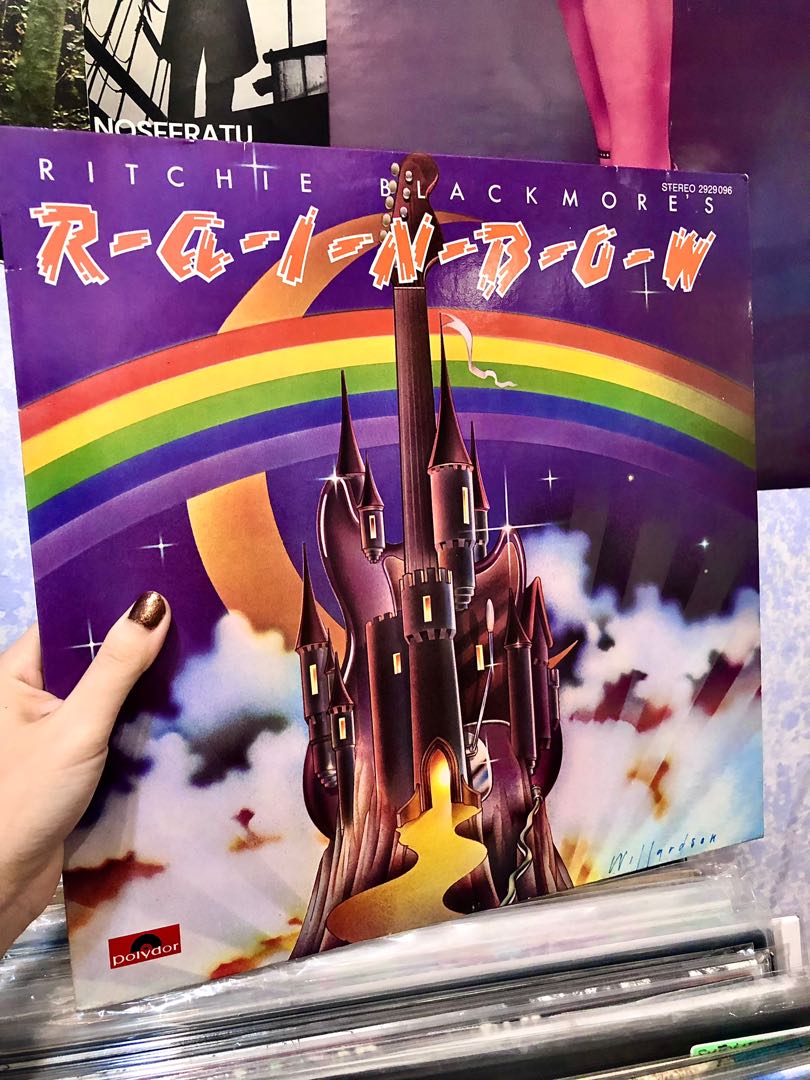Rainbow - Ritchie Blackmore's Rainbow (1975 German vinyl record lp