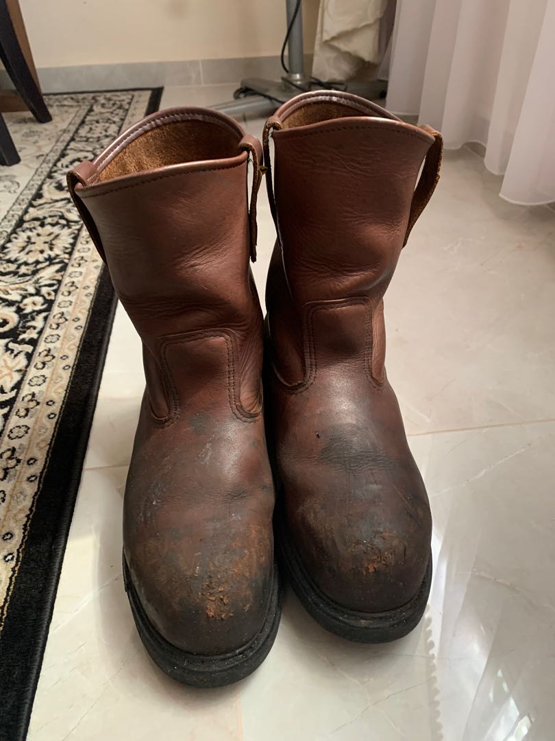 Red wing steel toe cowboy boots online
