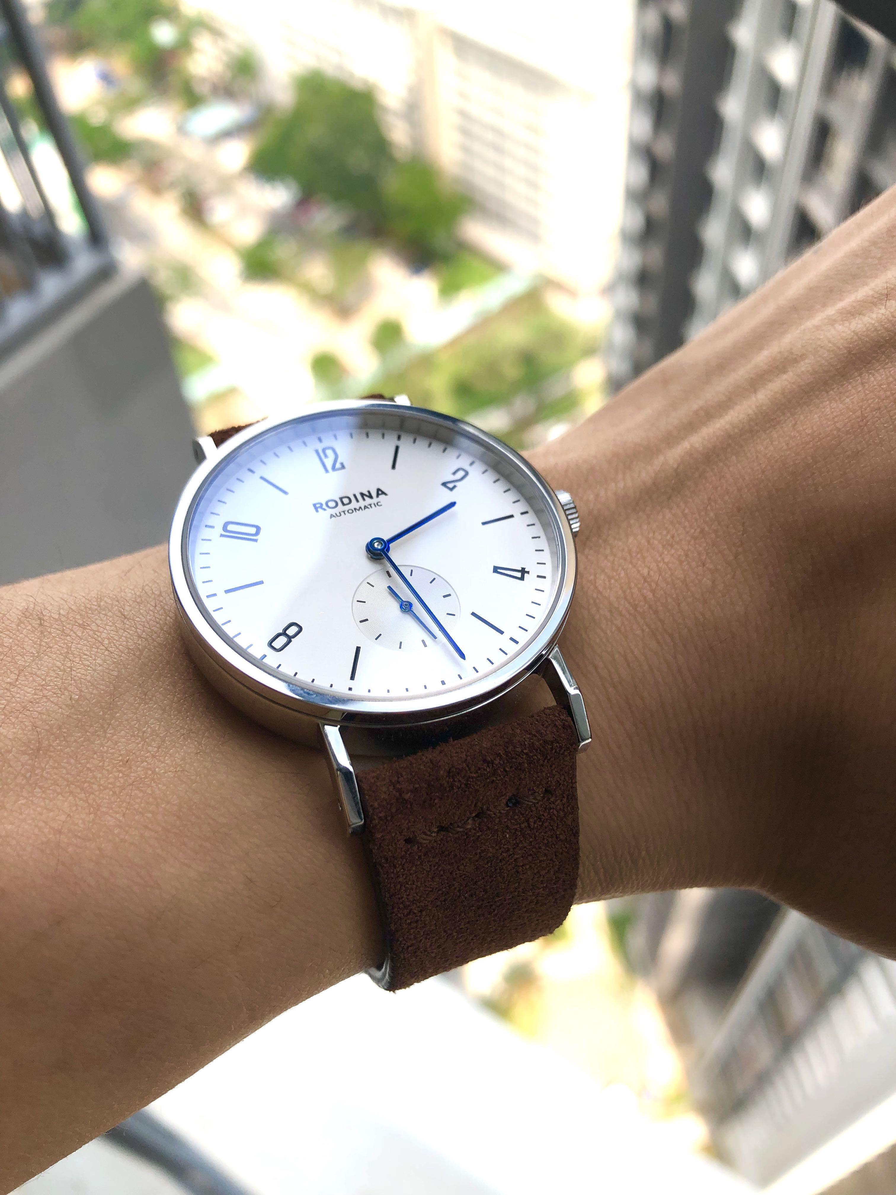 Rodina Watch Nomos Tangente homage