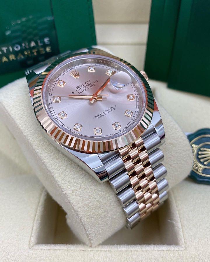 Rolex datejust 41 sundust top