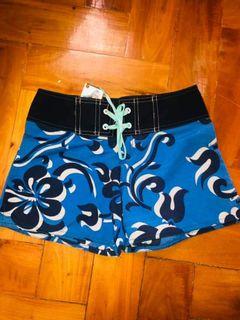 ROXY blue printed Board/swim shorts new