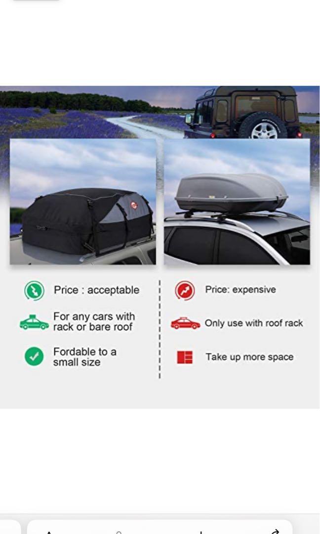 cargo roof bag