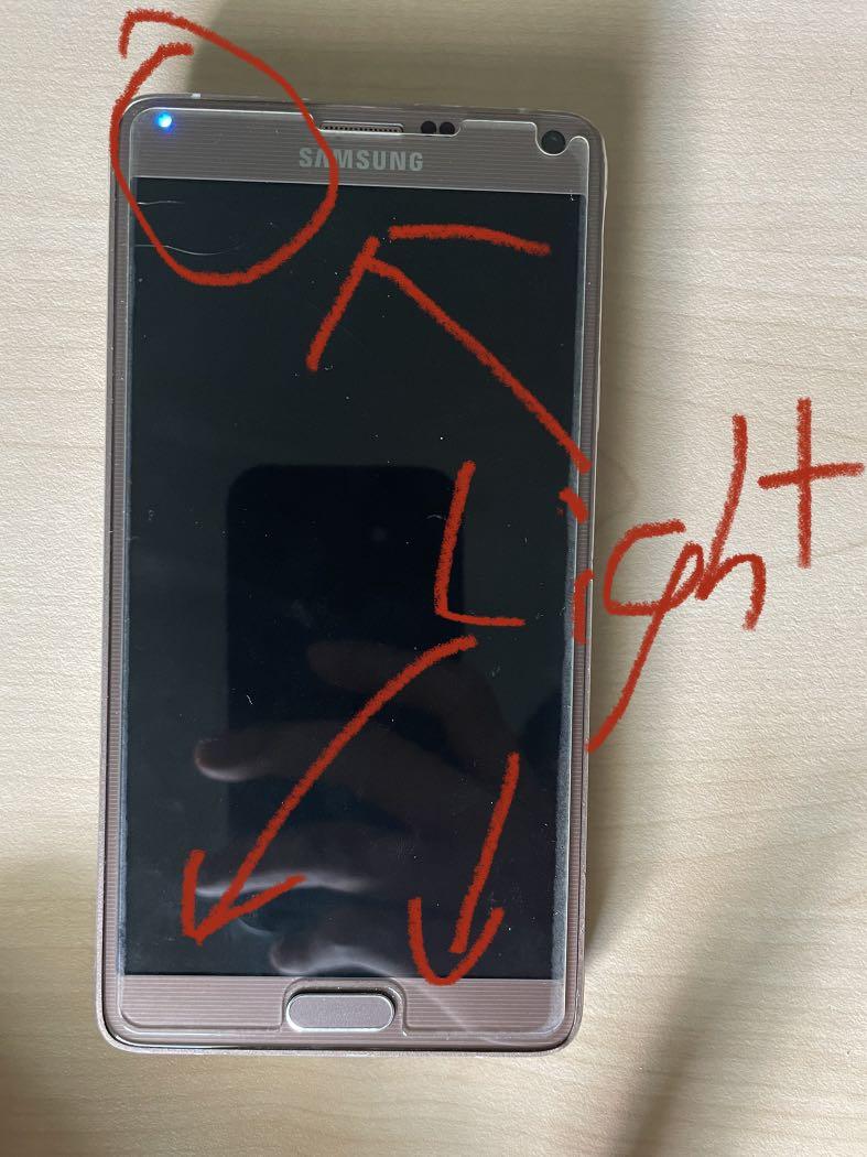 Samsung Note 4 / LCD not working / Black Screen, Mobile Phones