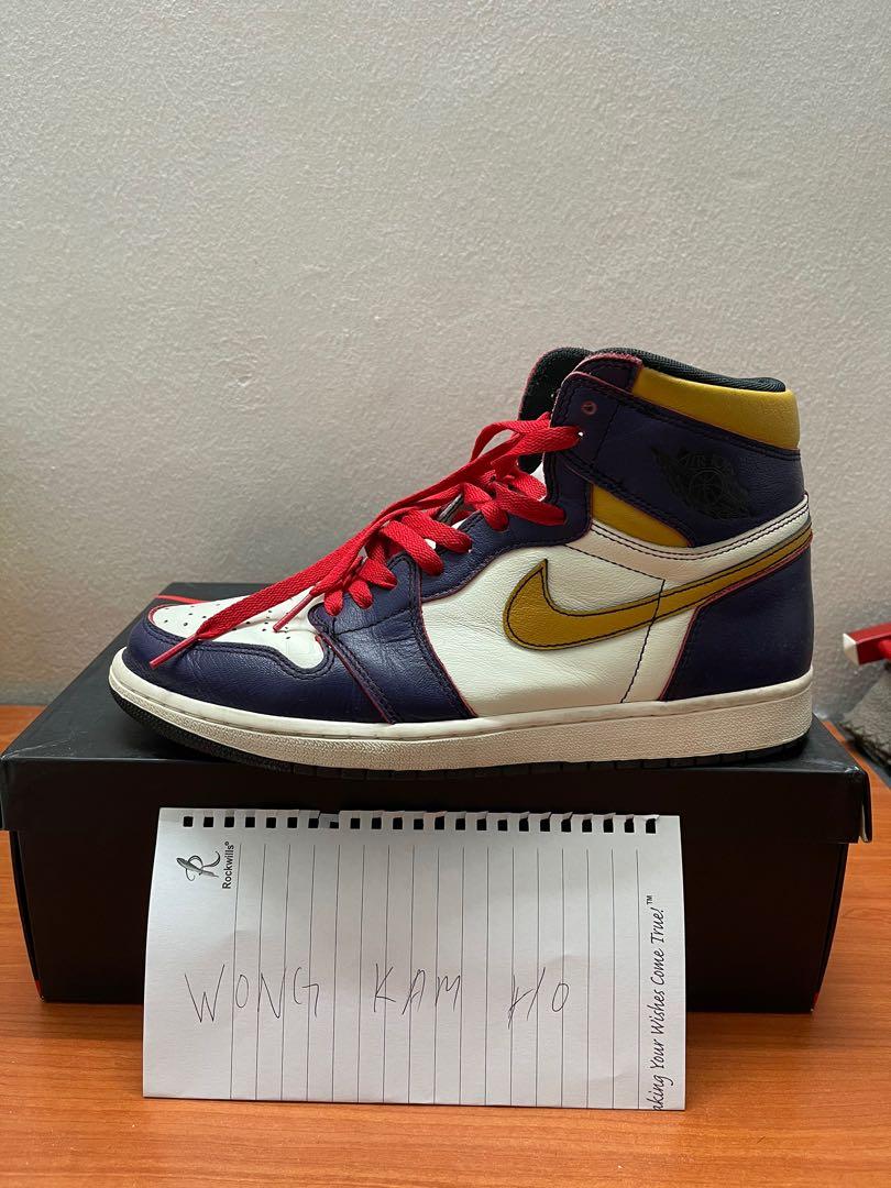 Nike aj1 sb lakers store