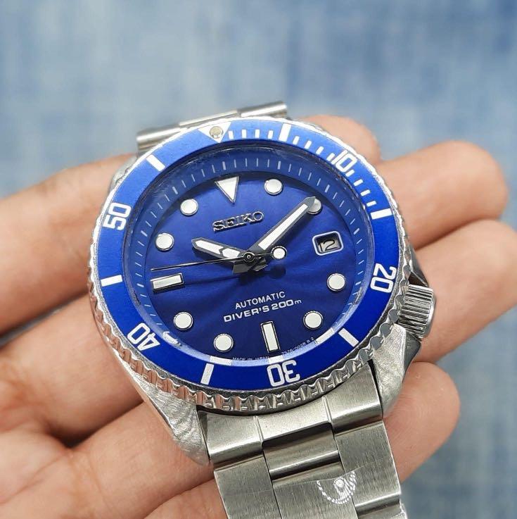 Seiko 7002 cheap blue dial