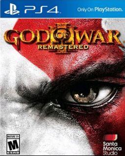 SELLING CHEAP!!! GOOD CONDITION PLAYSTATION 4 (PS4) GOD OF WAR 3: REMASTERED (GOW 3: REMASTERED - REGION ALL VERSION) GAME FOR JUST ONLY $15!!! (NEW PRICE REVISED TODAY, 26 JUN)!!! + FREE DELIVERY* TO YOUR DOORSTEPS!!!