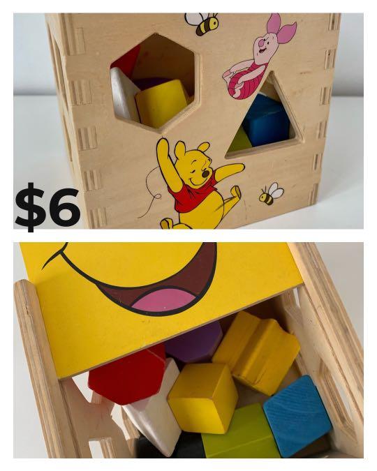 Winnie the hotsell pooh shape sorter