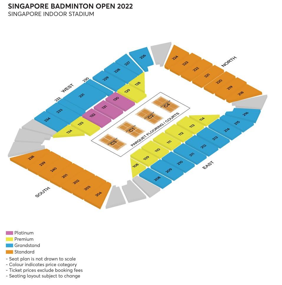 Singapore Badminton Open Ticket, Tickets & Vouchers, Event Tickets on