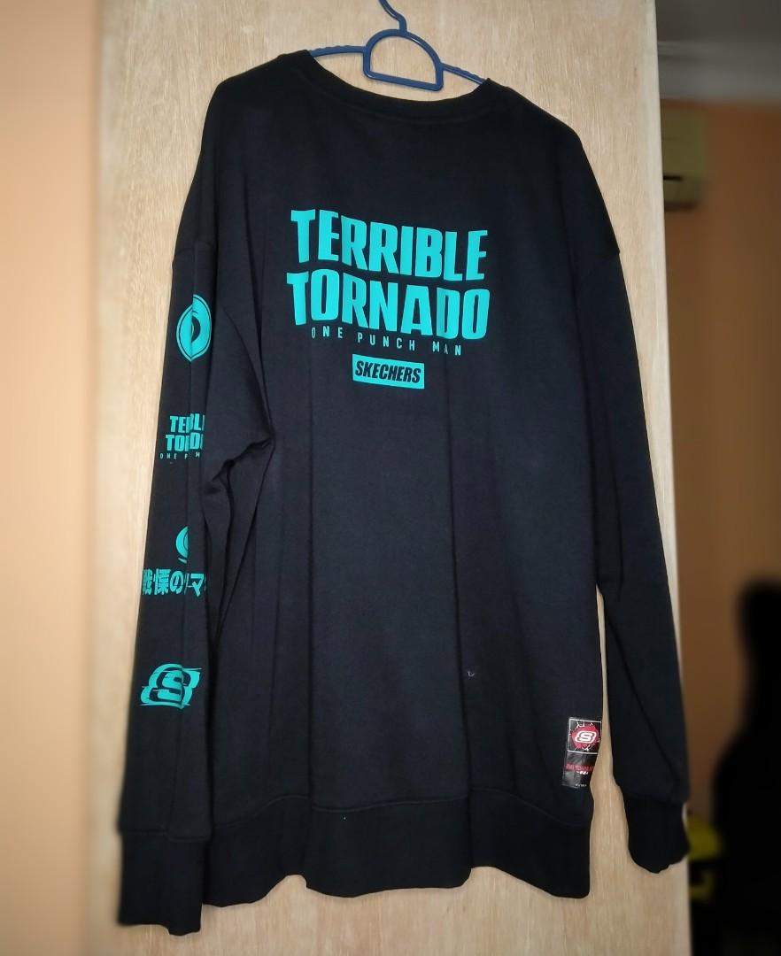 Skechers Terrible Tornado Sweater One Punch Man Collaboration