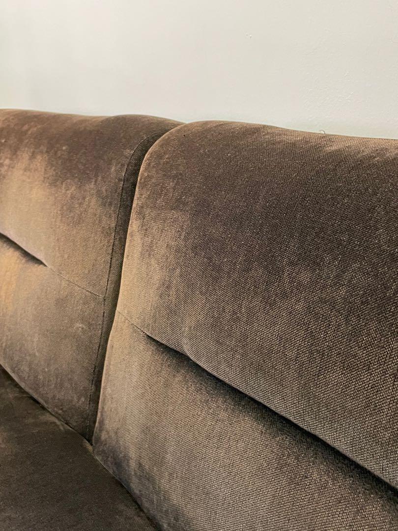 Sofa Bed (Category: Chairs) located in Petaling Jaya. Submitted by chezr (Listing ID 1168065029, Image 3). Description: This is a sofa bed that opens up. All is still in good condition. Two adults people can sleep on this PM FOR MORE DETAILS SHIPPING WILL BE PAID BY BUYER.