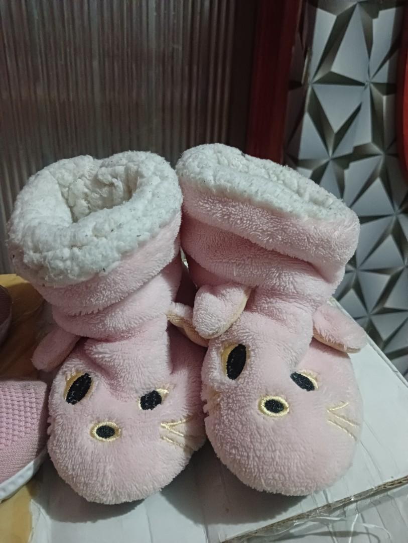 Baby girl soft boots on sale