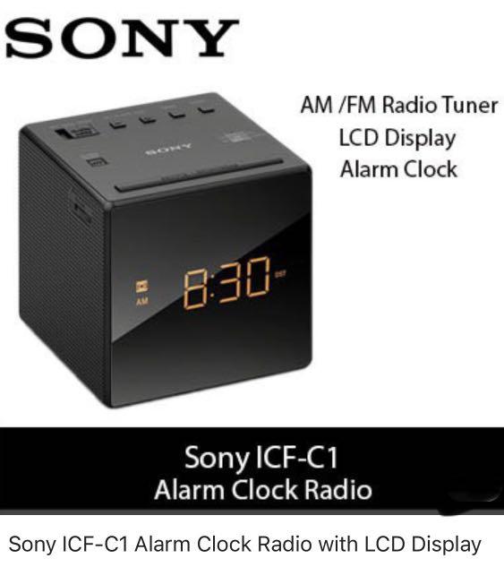 Sony Alarm Clock Radio, Audio, Portable Music Players on Carousell
