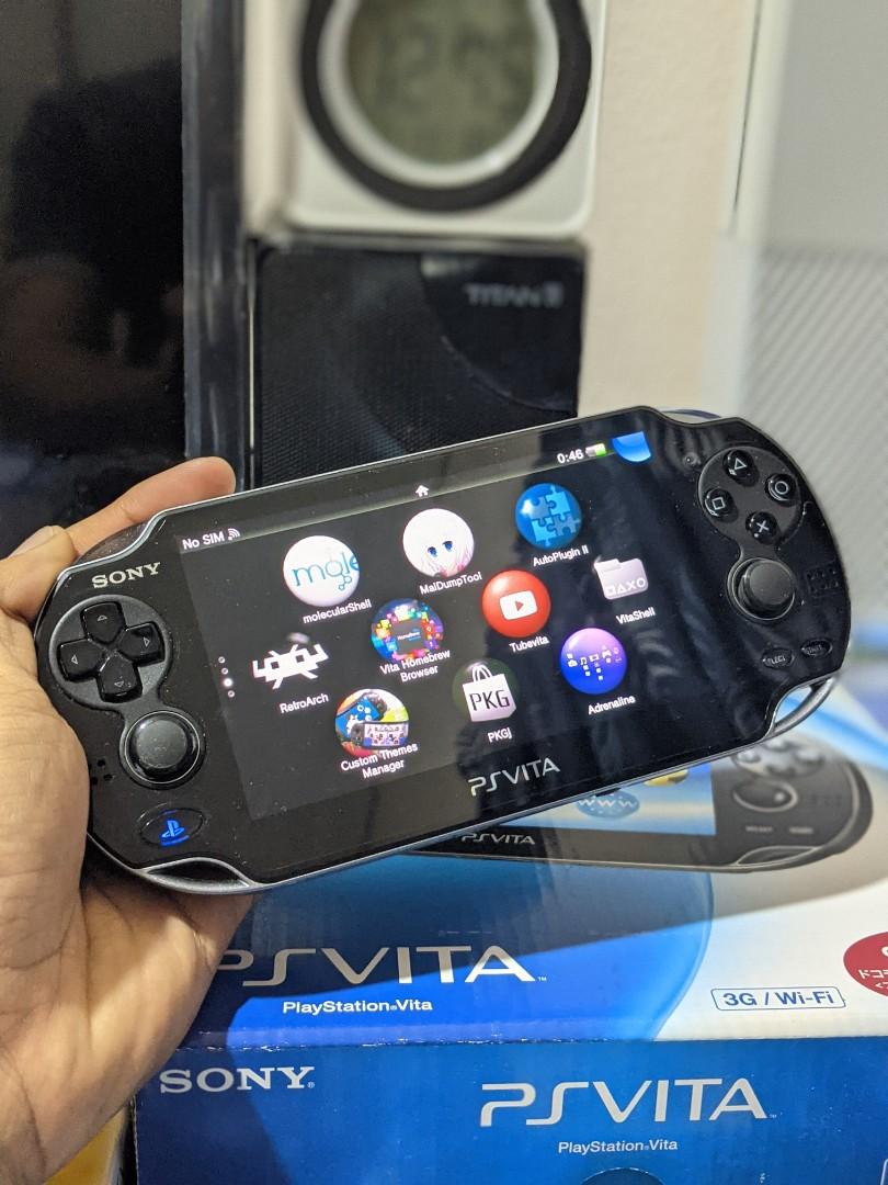 SONY PS VITA 128GB HENKAKU 5000 GAMES