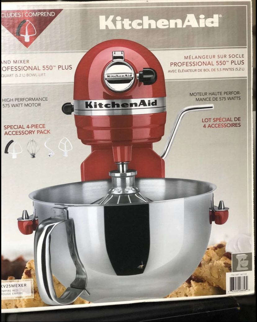 kitchenaid professional 550 hd model number