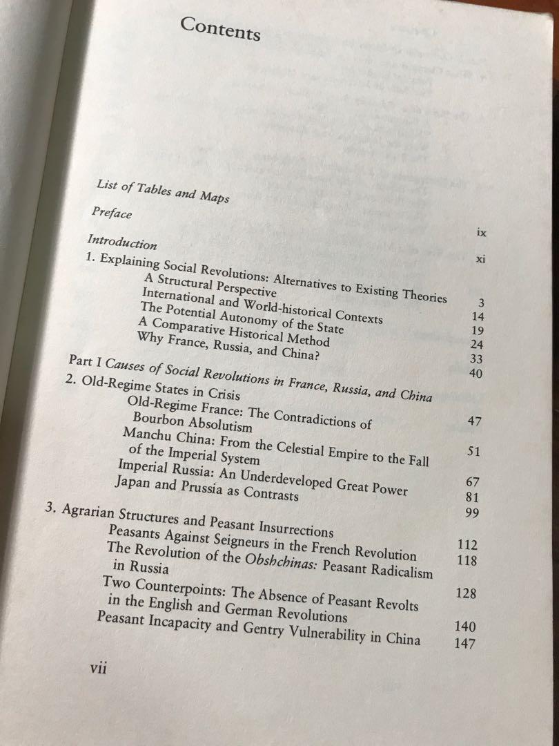 States And Social Revolutions A Comparative Analysis Of France Russia