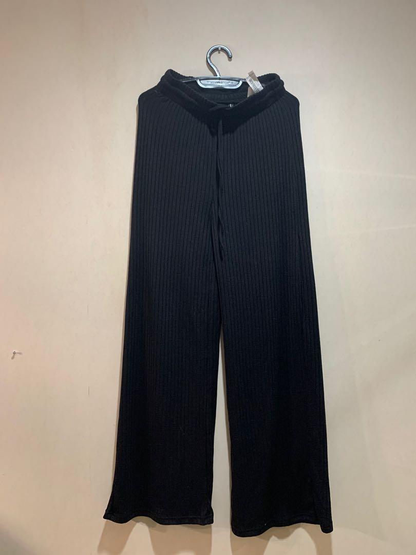 Stradivarius plits pants, Fesyen Wanita 