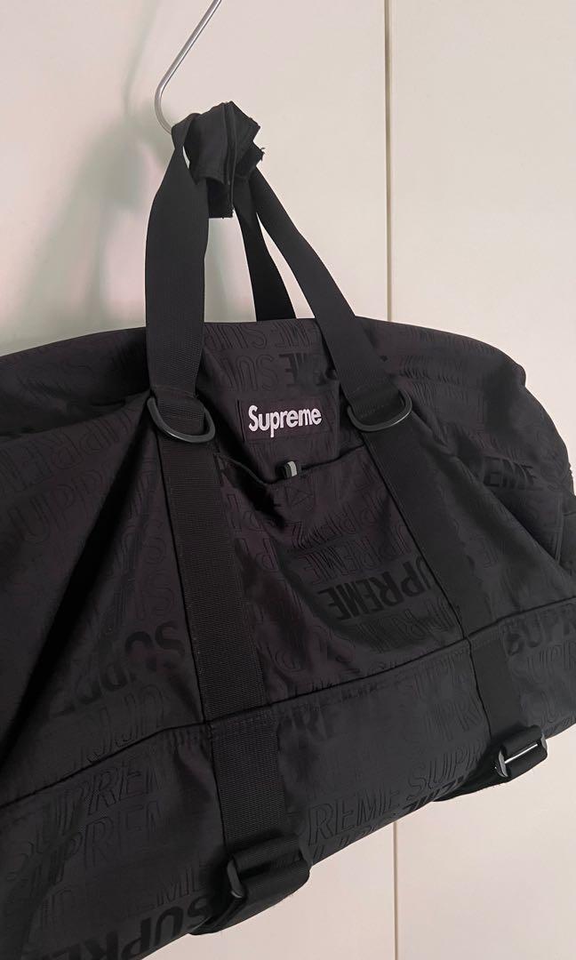 Brand New Authentic With Tags Supreme FW22 Duffle Bag Black
