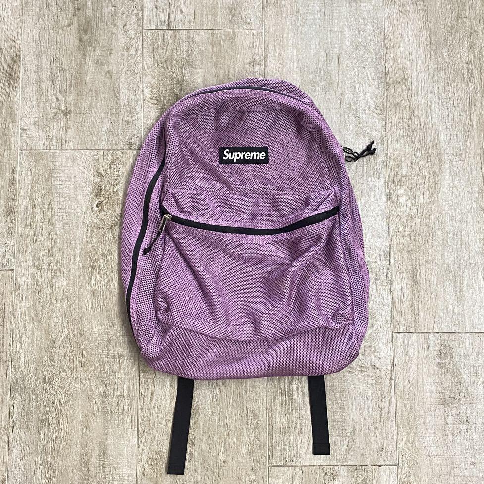 Supreme SS16 Mesh backpack, 女裝, 手袋及銀包, 背囊- Carousell
