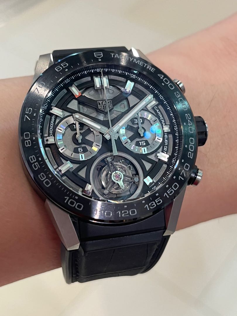 TAG HEUER T02 TOURBILLON FULLSET Carousell