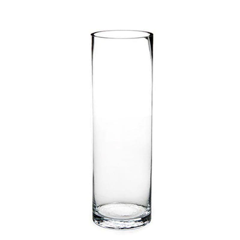 tall round glass vase, Furniture & Home Living, Home Decor, Vases