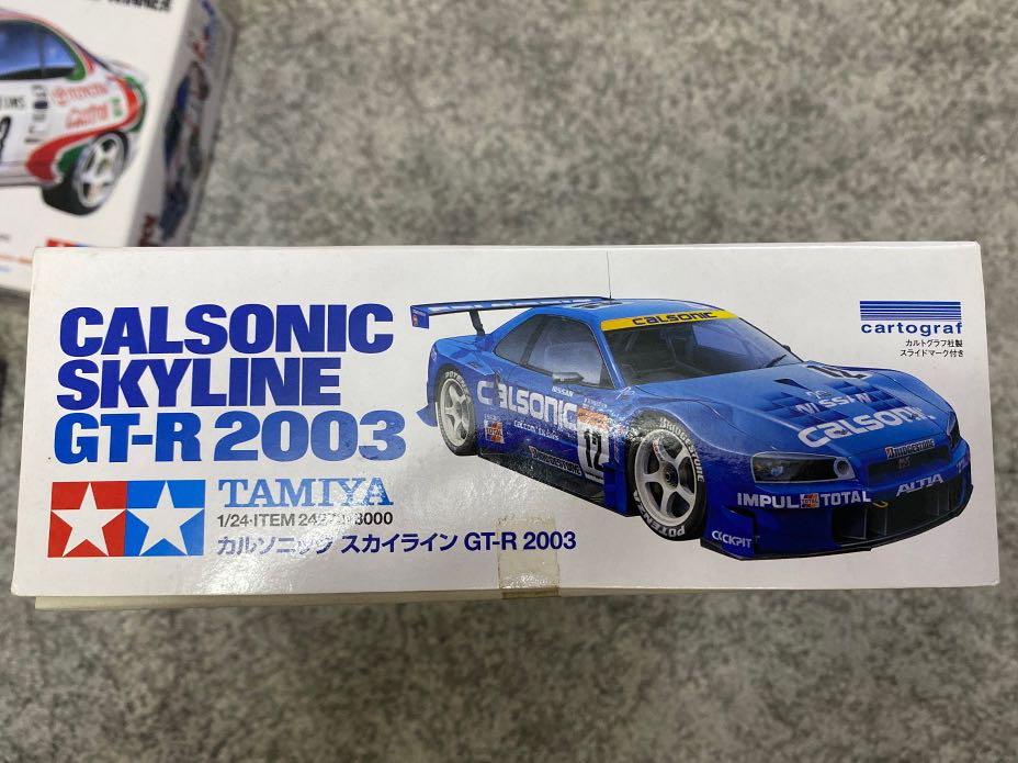 Tamiya Calsonic Skyline GT-R 2003 #24272, 興趣及遊戲, 玩具& 遊戲類 