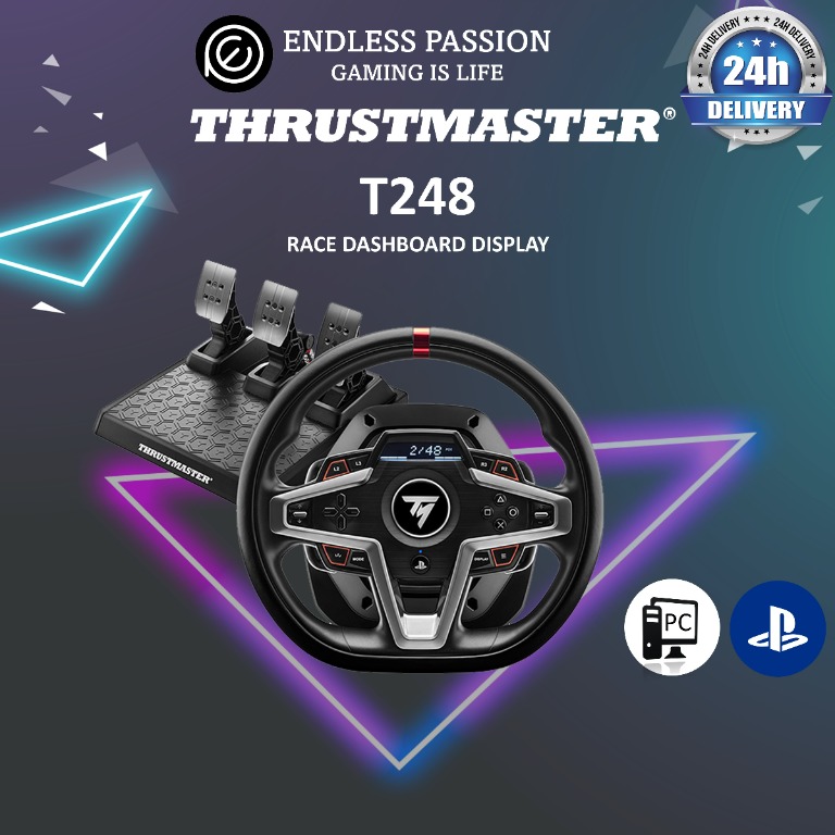 Thrustmaster T248P, Video Gaming, Video Game Consoles, PlayStation on ...